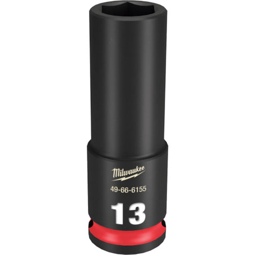 milwaukee SHOCKWAVE IMPACT DUTY 딥 임팩트 소켓 3/8 인치(9.5mm)각 13mm 49-66-6155 1개