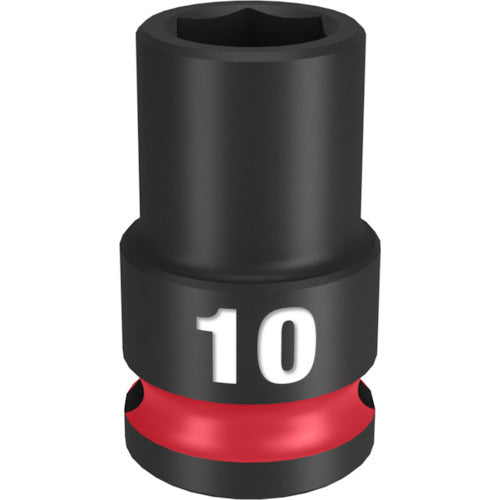 milwaukee SHOCKWAVE IMPACT DUTY 임팩트 소켓 3/8 인치(9.5mm)각 10mm 49-66-6134 1개