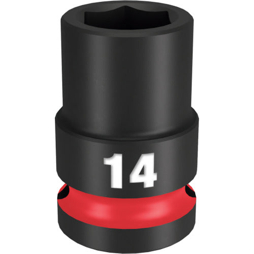 milwaukee SHOCKWAVE IMPACT DUTY 임팩트 소켓 1/2 인치(12.7mm)각 14mm 49-66-6246 1개