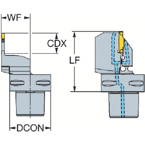 サンドビック　コロカット１−２ホルダ（４１０）　C4-RF123G20C27065E　1 個