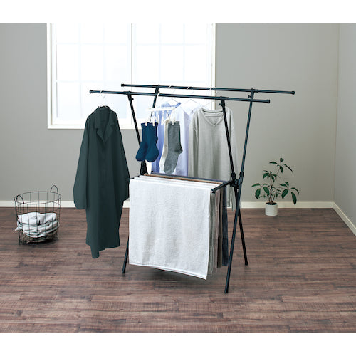 ＴＥＮＭＡ　伸縮室内物干しＸ型　ＰＳＢＫ−０５　811001081　1 台