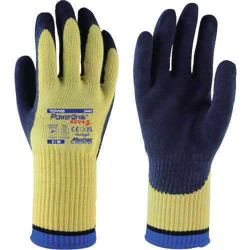 Towaron Cut-Resistant Gloves Power Glove KEV4-S 8/M 344S-8M 1 pair