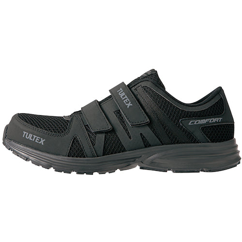 Aitos Lightweight Safety Shoes (Velcro Type) All Black 26.0cm AZ51651-110-26.0 1 pair
