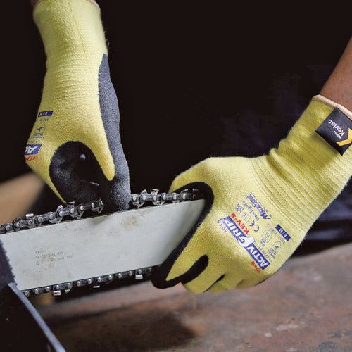 トワロン　まとめ買い　耐切創手袋　アクティブグリップアドバンスＫＥＶ−Ｓ　９／Ｌ　（１２双入）　591S-12P-9L　1 袋