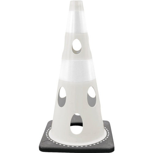 CAR-BOY Perforated Cone Reflective White White CHR-700WH 1 pc