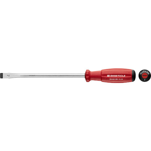 PB Swiss Tools SwissGrip Flathead Screwdriver Total Length 320 Suitable Screw M8 8140-7-200 1 Piece