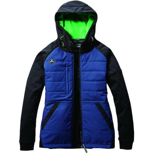 ＢＵＲＴＬＥ　ヒーターフーディジャケット３２２０−７６−Ｍジェットパープル　3220-76-M　1 着