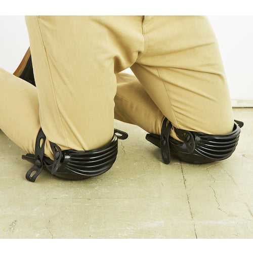 네오 기어 프로 【예약 가능 7 월 하순 입하】 CK7501 프로페셔널 니 패드 블랙 CK-7501 BK 1 쌍