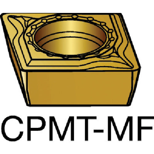 サンドビック　コロターン１１１　旋削用ポジチップ（１２０）　２０１５　CPMT 06 02 04-MF　10 個