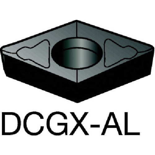 サンドビック　コロターン１０７　旋削用ポジチップ（１３０）　１１０５　DCGX 11 T3 04-AL　10 個