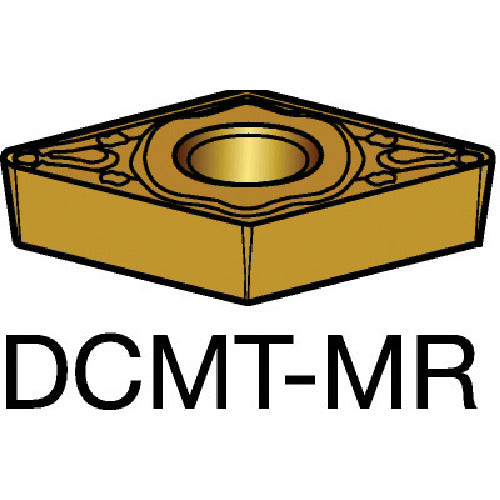 サンドビック　コロターン１０７　旋削用ポジチップ（１２０）　２０３５　DCMT 11 T3 08-MR　10 個