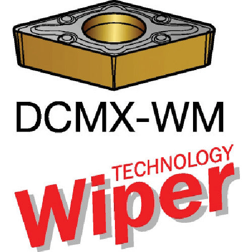 サンドビック　コロターン１０７　旋削用ポジチップ（１２０）　２０１５　DCMX 11 T3 04-WM　10 個
