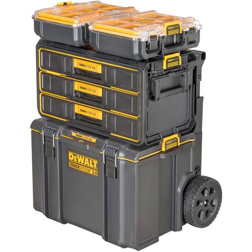 ＤＥＷＡＬＴ　タフシステム２．０　３段引き出しチェスト　DWST08330-1　1 台