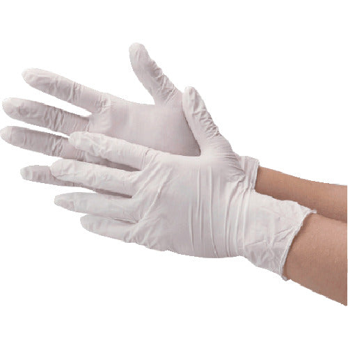 Kawanishi Nitrile Gloves Felice Powder-Free (100 pieces) L size White 2067W-L 1 box