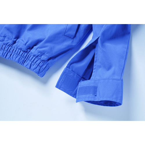 空調服　空調服［［Ｒ上］］　難燃長袖ブルゾン　ウエアのみ　ライトブルー　２Ｌ　KU91731C24S4　1 着
