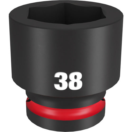 Milwaukee SHOCKWAVE IMPACT DUTY Impact Socket 3/4 inch (19 mm) square 38 mm 49-66-6376 1 piece