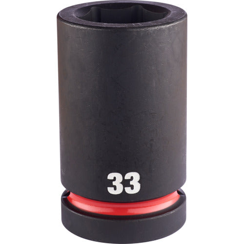 밀워키 SHOCKWAVE IMPACT DUTY 딥 임팩트 소켓 1인치(25.4mm)각 33mm 4932480427 1개