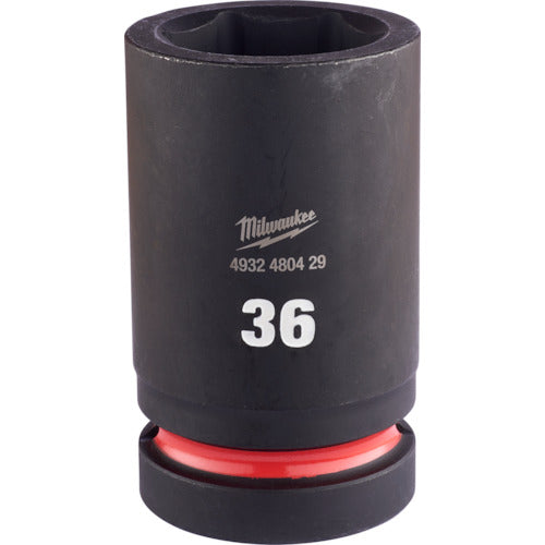 milwaukee SHOCKWAVE IMPACT DUTY 딥 임팩트 소켓 1인치(25.4mm)각 36mm 4932480429 1개
