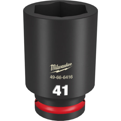 Milwaukee SHOCKWAVE IMPACT DUTY Deep Impact Socket 3/4 inch (19 mm) square 41 mm 49-66-6416 1 piece