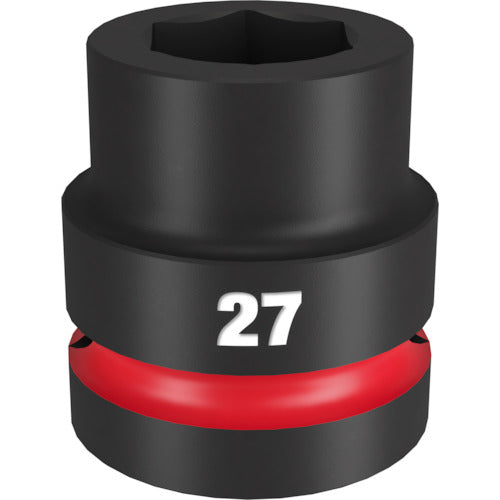 Milwaukee SHOCKWAVE IMPACT DUTY Impact Socket 1 inch (25.4 mm) square 27 mm 49-66-6592 1 piece