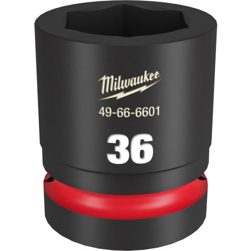 Milwaukee SHOCKWAVE IMPACT DUTY Impact Socket 1 inch (25.4 mm) square 36 mm 49-66-6601 1 piece