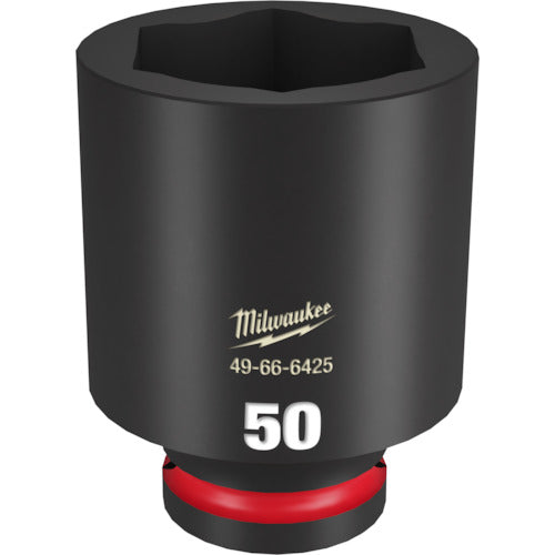 Milwaukee SHOCKWAVE IMPACT DUTY Deep Impact Socket 3/4 inch (19 mm) square 50 mm 49-66-6425 1 piece