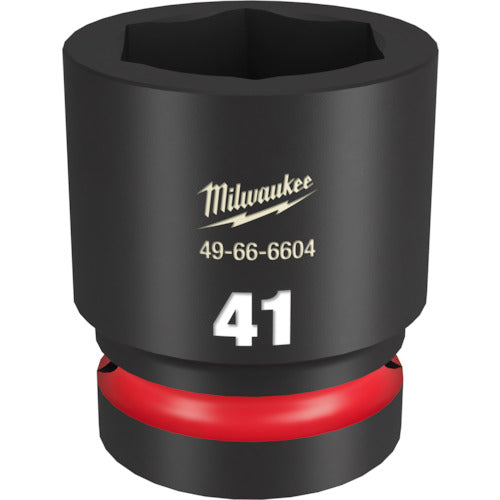 milwaukee SHOCKWAVE IMPACT DUTY 임팩트 소켓 1인치(25.4mm)각 41mm 49-66-6604 1개