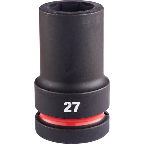 milwaukee SHOCKWAVE IMPACT DUTY 딥 임팩트 소켓 1인치(25.4mm)각 27mm 4932480424 1개