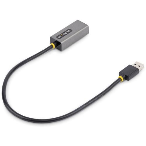 ＳｔａｒＴｅｃｈ　ＬＡＮアダプター／ＵＳＢ−Ａ／１ｘ　ＲＪ４５／ギガビットイーサネット／ＵＳＢ　ＰＤ　３．０／スペースグレー　USB31000S2　1 袋