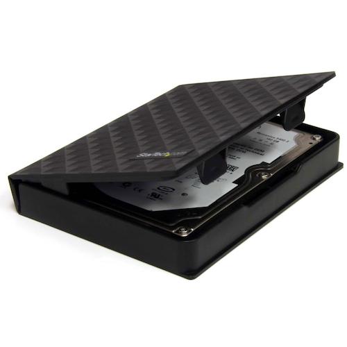 ＳｔａｒＴｅｃｈ　ＨＤＤ収納ケース／２．５インチ　ハードディスク用／３個入りパック／静電気防止保護ケース　HDDCASE25BK　1 袋