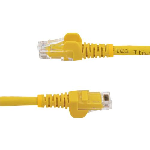 StarTech Category 6 LAN Cable / 5m / Yellow / Gigabit Ethernet Cable / With Anti-Break Mechanism / CAT6 N6PATC5MYL 1 bag