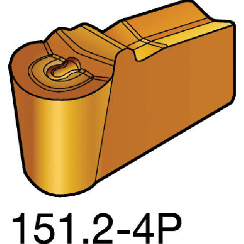 サンドビック　Ｔ−Ｍａｘ　Ｑ−カット　突切り・溝入れチップ（３１０）　１１２５　N151.2-600-50-4P　10 個