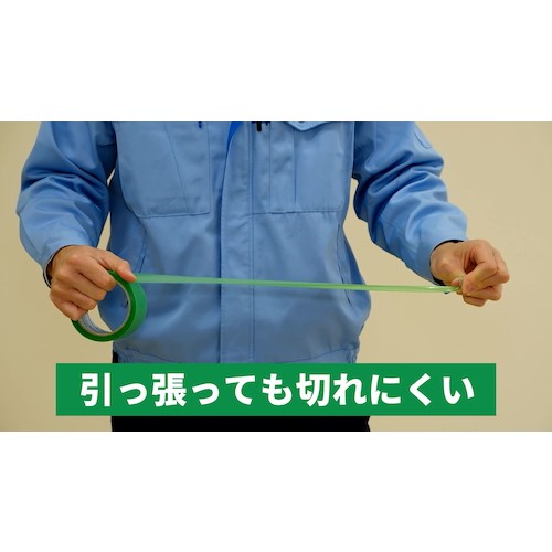 パイオラン　【９月〜１０月限定特価】塗装・建築養生用テープ　５０ｍｍ×２５ｍ　グリーン　１ケース（３０巻）　Y-09-GR 50MM 30P　1 CS