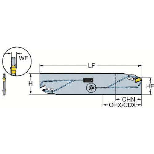샌드빅 코로컷 QD 홀더(420) QD-NN2K60C25A 1개