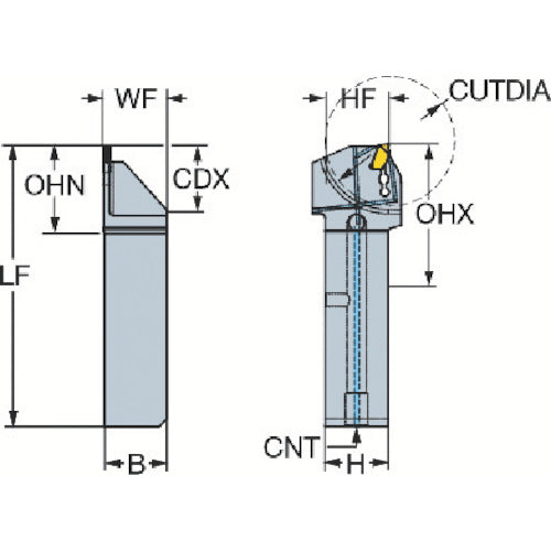 샌드빅 코로컷 QD 홀더(480) QS-QD-RFG33C2525D 1개