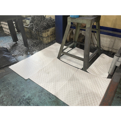 JOHNAN 오일 흡수재 아브라톨 대전 방지 가공 시트 50×40×0.4cm 100장입 PCSB50-4 1상자
