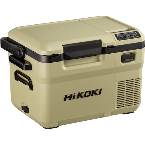 HiKOKI 18V-14.4V 무선 냉온고 컴팩트 사이즈 10.5L 샌드 베이지 멀티 볼트 세트품 UL18DD-XMBZ 1대