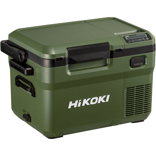 HiKOKI 18V-14.4V 무선 냉온고 컴팩트 사이즈 10.5L 포레스트 그린 멀티 볼트 세트품 UL18DD-XMGZ 1대