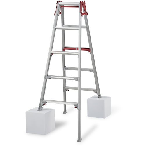 ハセガワ　脚部伸縮脚立　シャガマン　５段　RYR-15　1 台