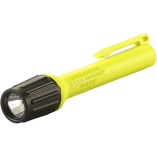 Streamlight Explosion-Proof Hand Light 2AAA Propolymer Haz-Lo IEC Explosion-Proof Model Yellow 109Y 1 pc