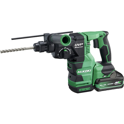 HiKOKI Rotary Hammer Drill 36V SDS Plus Shank New Multi-Bolt Set (High Capacity 4.0Ah) DH3628DA(2WPZ) 1 unit