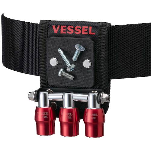 VESSEL Quick Catcher Triple Holder with MG Red QB10MB3R 1 pc