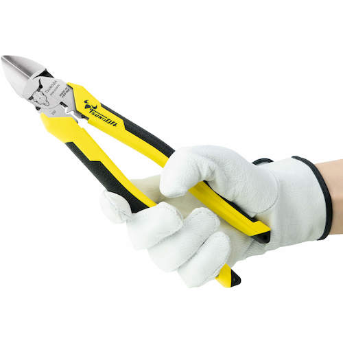 TTC 전공 파워 얇은 칼날 니퍼 225mm(압착 기능부) PUN-225ATG 1 쵸