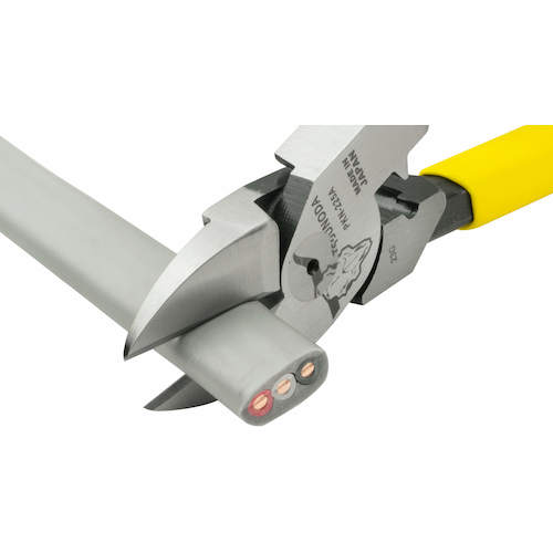 ＴＴＣ　パワー硬線ニッパー２２５ｍｍ（圧着機能付）　PKN-225A　1 丁