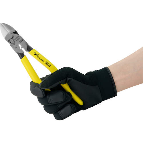 ＴＴＣ　パワー硬線ニッパー２２５ｍｍ（圧着機能付）　PKN-225A　1 丁