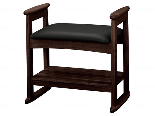 홍익 팔꿈치가 달린 의자 다크 블라운