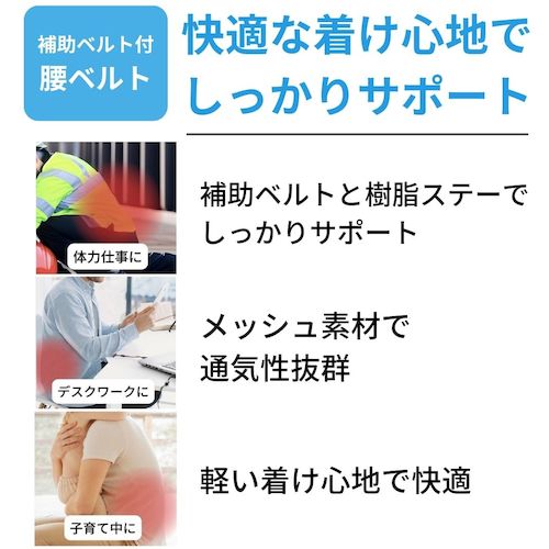 竹虎　腰部固定帯　ランバックソフトＩＩ　ブラック　Ｌ　034074　1 枚