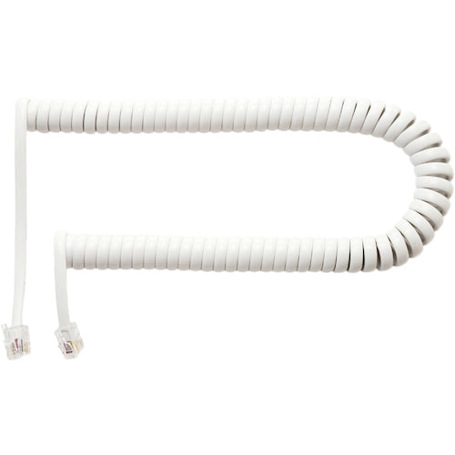 MCO 수화기용 컬 코드 0.3m 크로스 DC-J403L/WH 1 PK