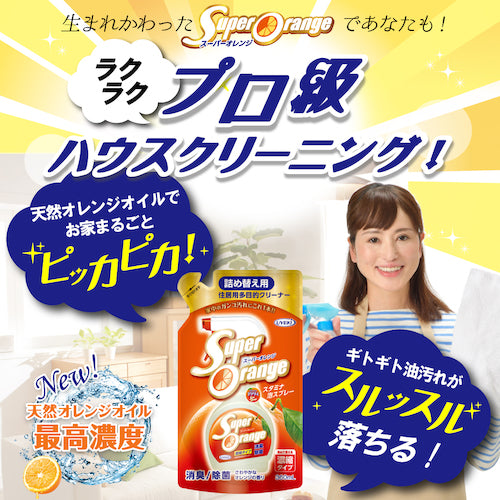 UYEKI 슈퍼 오렌지 탈취·제균 거품 타입 리필용 360mL 058217 1개