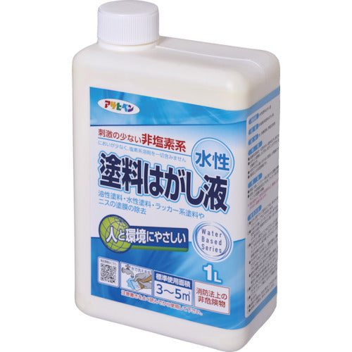 アサヒペン　水性塗料はがし液　１Ｌ　401687　1 個
